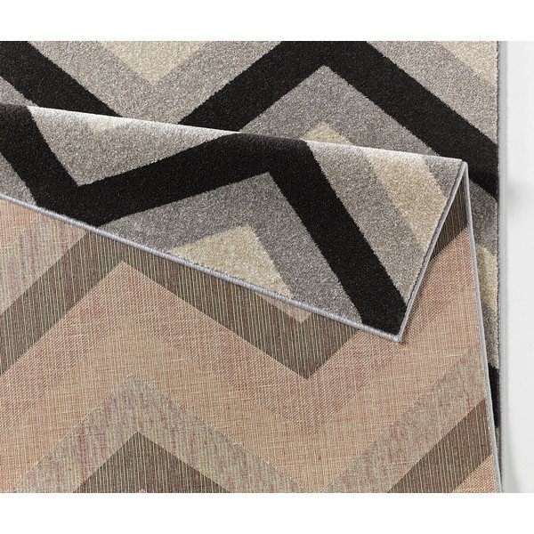 Juodas kilimas Chateau Chevron, 120x170 cm-image-3