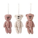 Eglutės papuošimai 3 vnt. 11,5 cm Salwa – Bloomingville