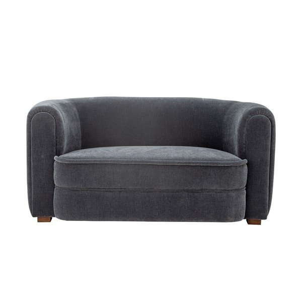 Iš velveto sofa mėlynos spalvos/pilkos spalvos 152 cm Malala – Bloomingville