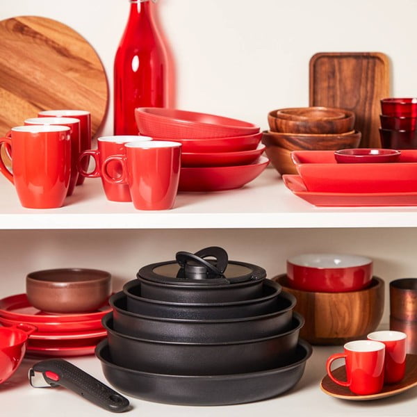 Wok aliuminio keptuvė ø 26 cm Ingenio Unlimited - Tefal-image-1