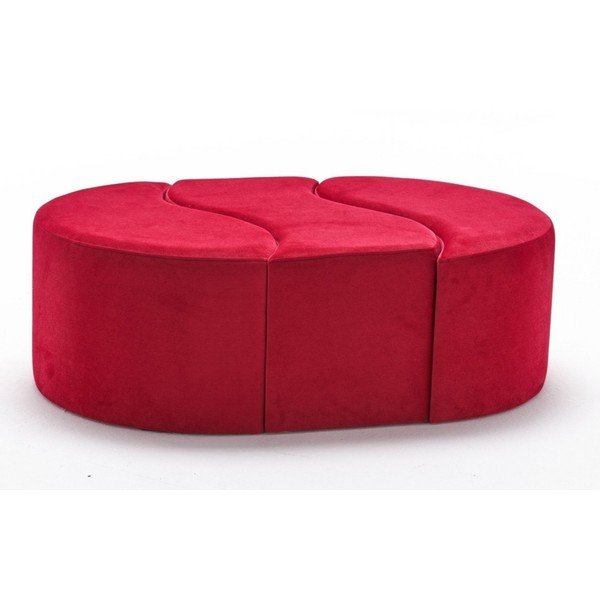 Pufas raudonos spalvos Alya – Artie