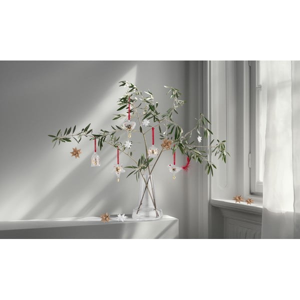 Iš stiklo eglutės papuošimas Bird – Holmegaard-image-3