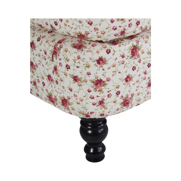 Smėlio spalvos gėlių fotelis Max Winzer Mareille Flowery Beige-image-2
