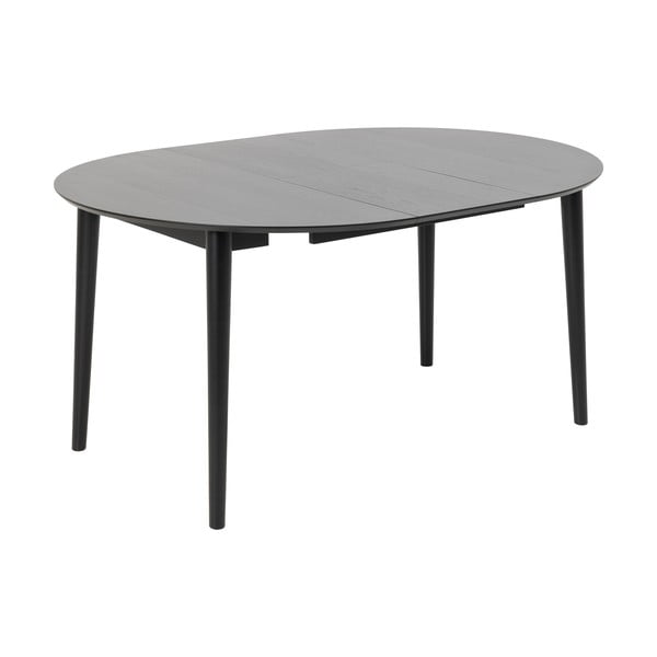 Apvalios formos prailginamas valgomojo stalas su ąžuolo dekoro stalviršiu ø 115 cm Montreux – Actona-image-4