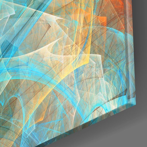 Paveikslas ant stiklo Insigne Colored Nets, 110 x 70 cm-image-2