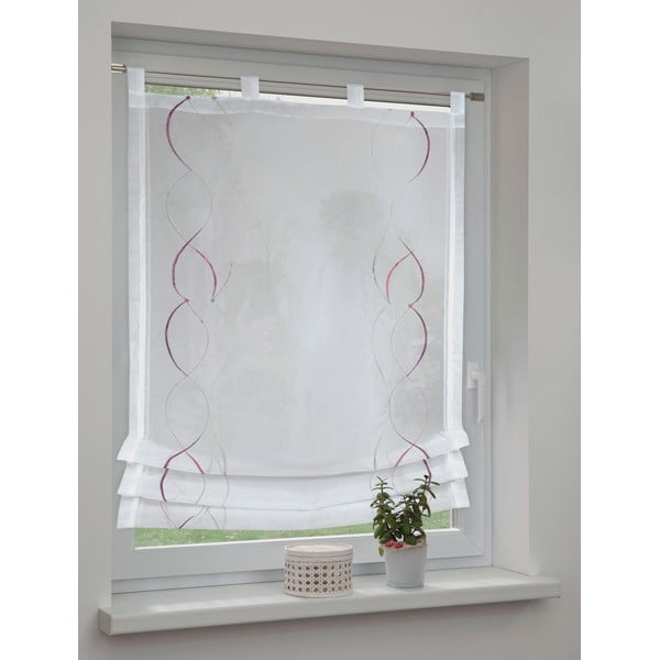 Baltos spalvos romaninė roletai 80x120 cm – Sehlbach-image-1