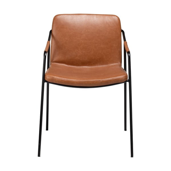 Ruda valgomojo kėdė iš dirbtinės odos DAN-FORM Denmark Boto-image-1