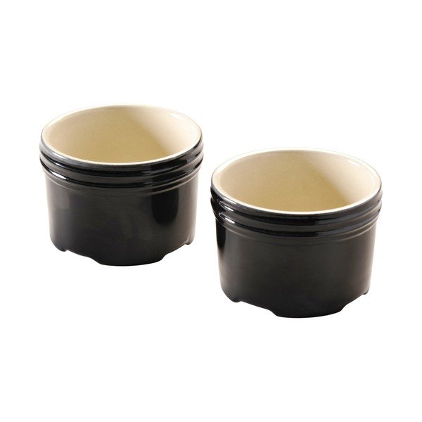 Dviejų juodų kepimo indų rinkinys "Mason Cash Perfect", ⌀ 10 cm