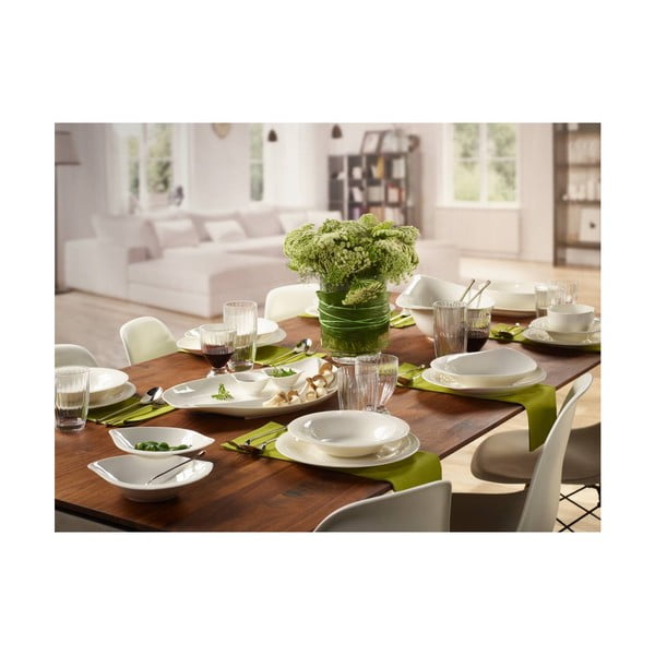 Baltos spalvos porceliano gili lėkštė Villeroy & Boch New Cottage, ⌀ 23 cm-image-3