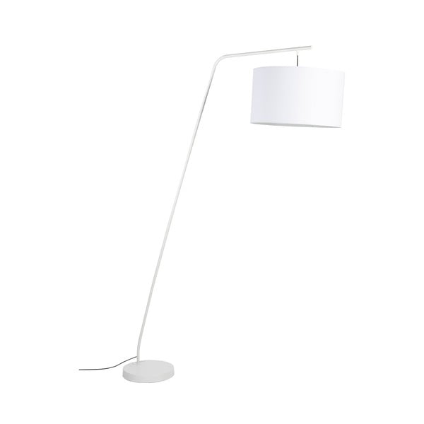 Pastatomas šviestuvas baltos spalvos (aukštis 220 cm) su tekstiliniu gaubtu Martine – White Label