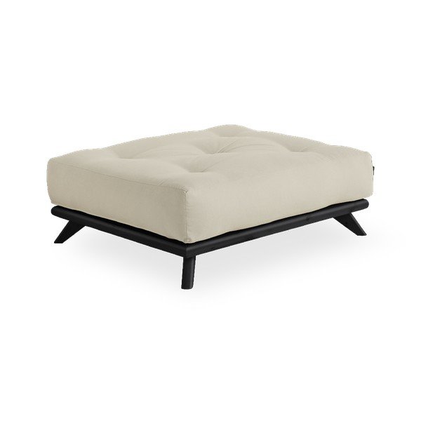 Kojinė "Karup Design Senza" juoda/smėlio spalvos