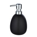Matinės juodos keramikos muilo dozatorius Wenko Polaris
