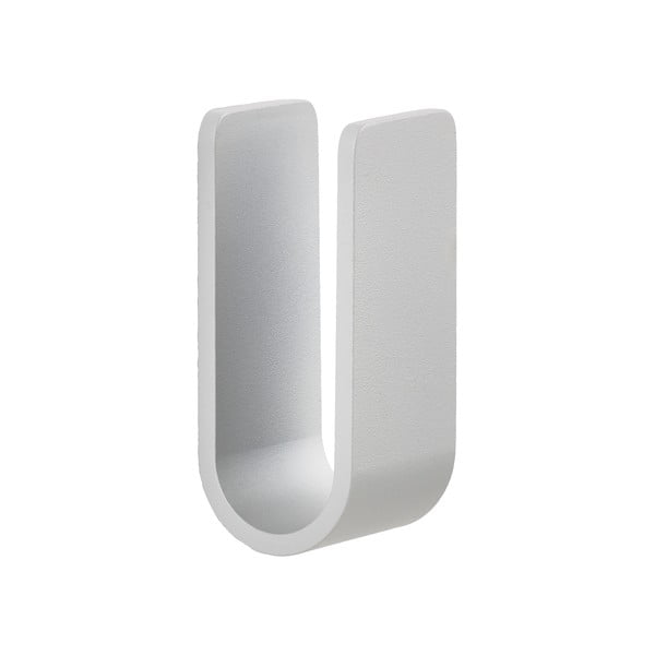 Sieninis šviesiai pilkos spalvos iš metalo kablys Ume – Zone