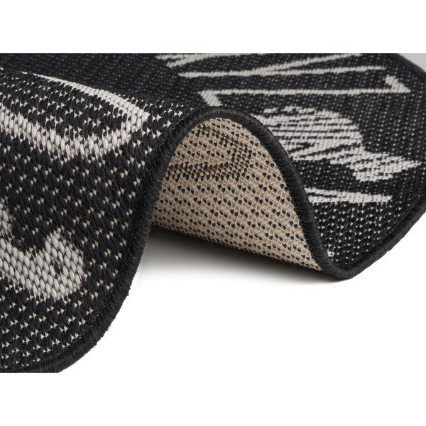 Juodas vaikiškas kilimas Ragami Letters, ø 120 cm-image-2