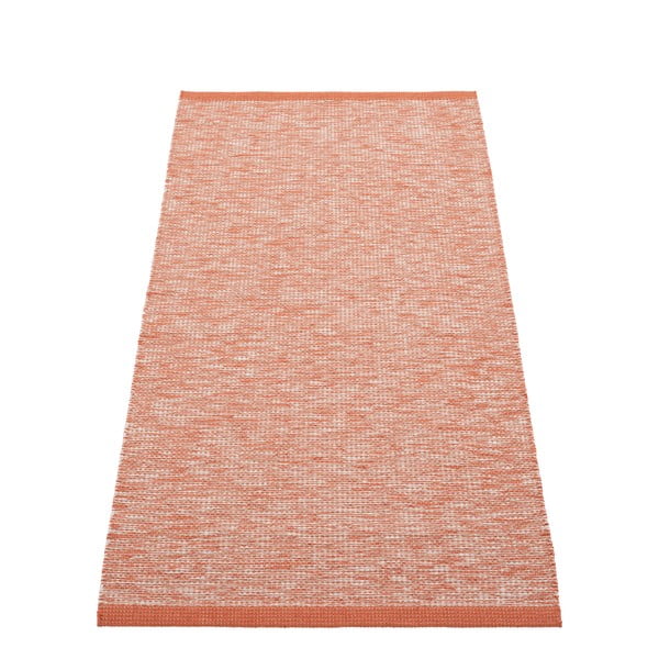 Raudonos plytų spalvos lauko kilimas 70x150 cm Sam Brick – Pappelina