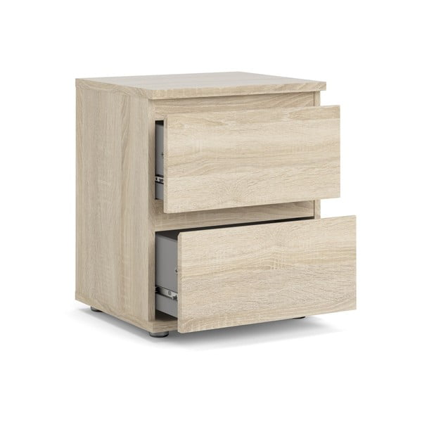 Ąžuolo dekoro naktinis staliukas Tvilum Nova-image-2