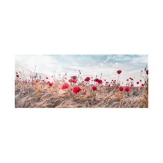 Paveikslas ant drobės Styler Poppies, 60 x 150 cm