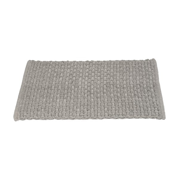 Pilkos spalvos iš tekstilės vonios kilimėlis 50x80 cm Ecoli – Wenko-image-2