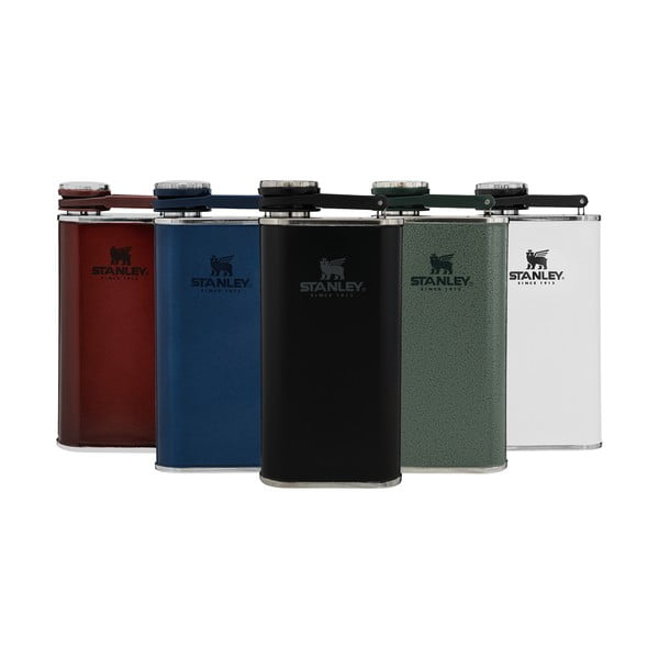 Juodos spalvos iš nerūdijančio plieno gertuvė 230 ml Easy-Fill Wide Mouth Flask Black – Stanley-image-2