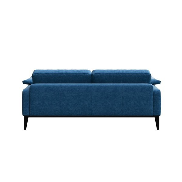 Mėlyna dvivietė sofa su medinėmis kojomis MESONICA Musso Regular-image-2