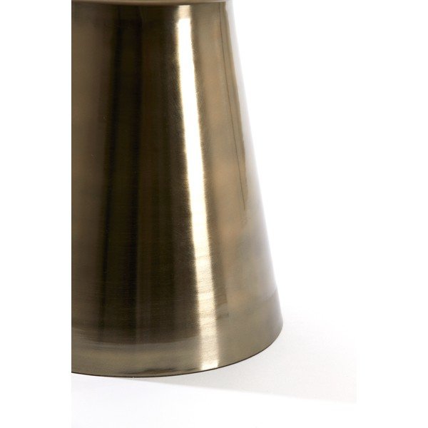 Iš metalo apvalios formos šoninis stalas ø 29 cm Dakwa – Light & Living-image-2