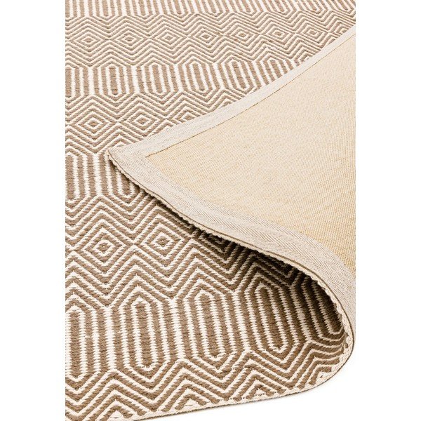 Iš vilnos kilimas šviesiai rudos spalvos 120x170 cm Sloan – Asiatic Carpets-image-4