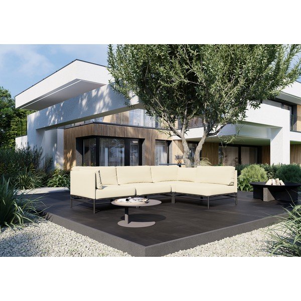 Modulinė sodo taburetė smėlio spalvos (kintama) Dandy – Sit Sit-image-1