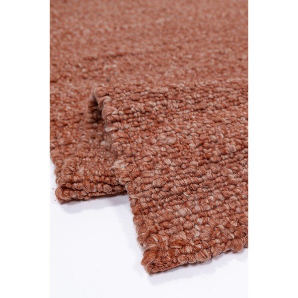 Rankų darbo terakotos spalvos kilimas 120x170 cm Finley – Flair Rugs-image-4