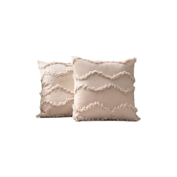 Dekoratyviniai pagalvių užvalkalai 2 vnt. 43x43 cm – Mioli Decor