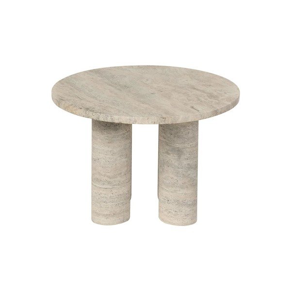 Iš akmens apvalios formos šoninis stalas ø 52 cm Volos – Blomus-image-2