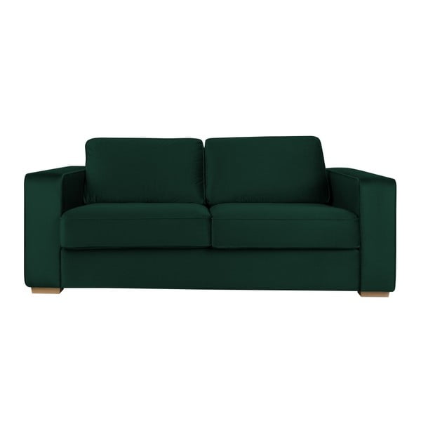 Butelių žalios spalvos trijų vietų sofa "Cosmopolitan" dizainas Čikaga