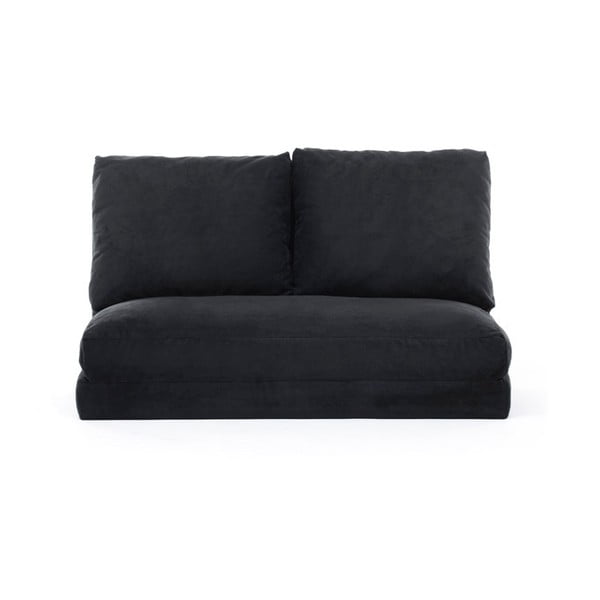 Sulankstoma sofa juodos spalvos 120 cm Taida – Balcab Home