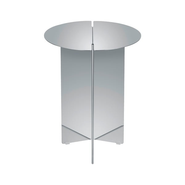 Iš nerūdijančio plieno apvalios formos šoninis stalas ø 35 cm Oru – Blomus-image-3