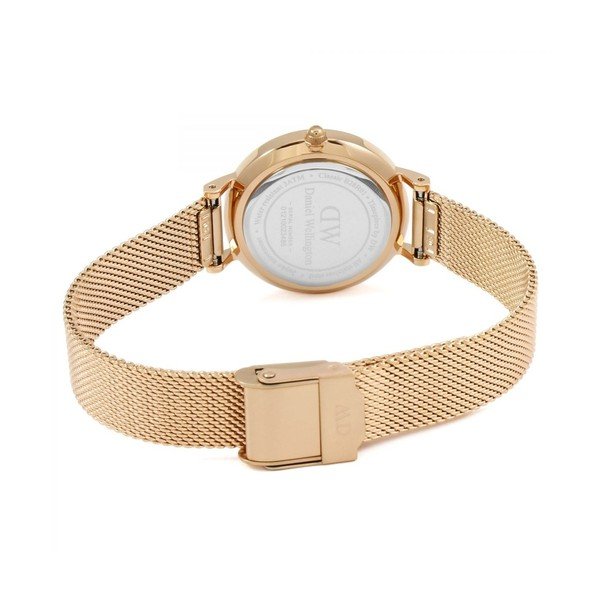 Daniel Wellington Petite Mel rožinio aukso moteriškas laikrodis, ⌀ 28 mm-image-2