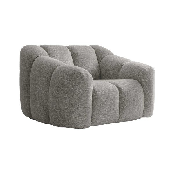 Šviesiai pilkos spalvos krėslas Shell – Miuform