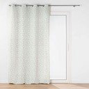 Užuolaida baltos spalvos/žalios spalvos 140x240 cm Maddy – douceur d'intérieur