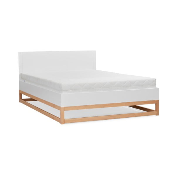Dvigulė lova iš pušies masyvo SKANDICA Karin, 140 x 200 cm-image-4