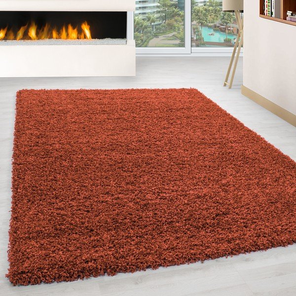Terakotos spalvos kilimas 60x110 cm Life – Ayyildiz Carpets-image-1