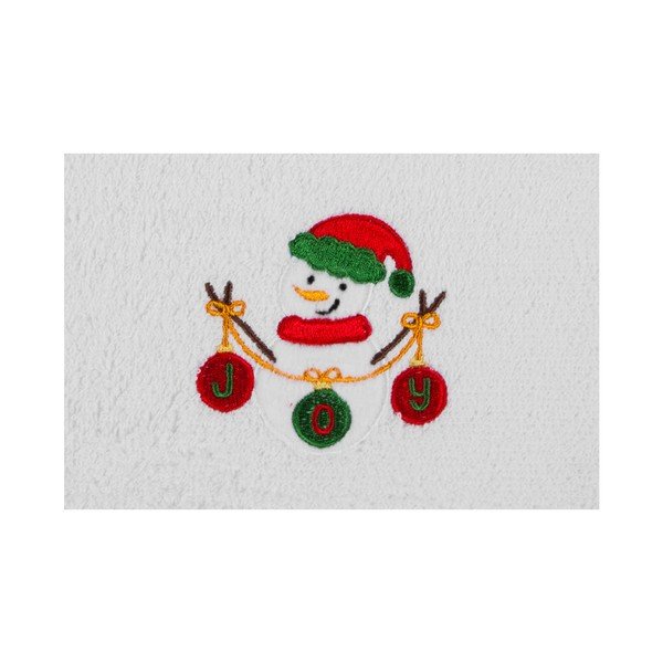 Rankšluostis "Christmas Joy White", 30 x 50 cm-image-1