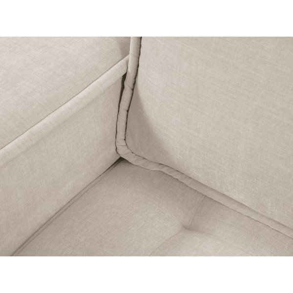 Sofa smėlio spalvos 212 cm Mike – Micadoni Home-image-1