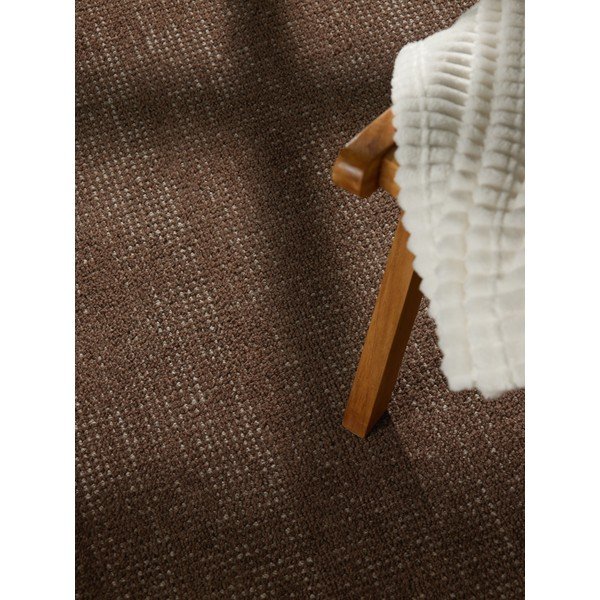 Rankų darbo rudos spalvos iš vilnos apvalios formos kilimas ø 160 cm Greenwich – Ted Baker-image-3