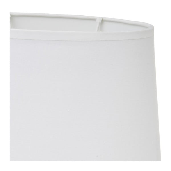 Iš keramikos stalinis šviestuvas baltos spalvos/pilkos spalvos (aukštis 31 cm) su tekstiliniu gaubtu – Casa Selección-image-4