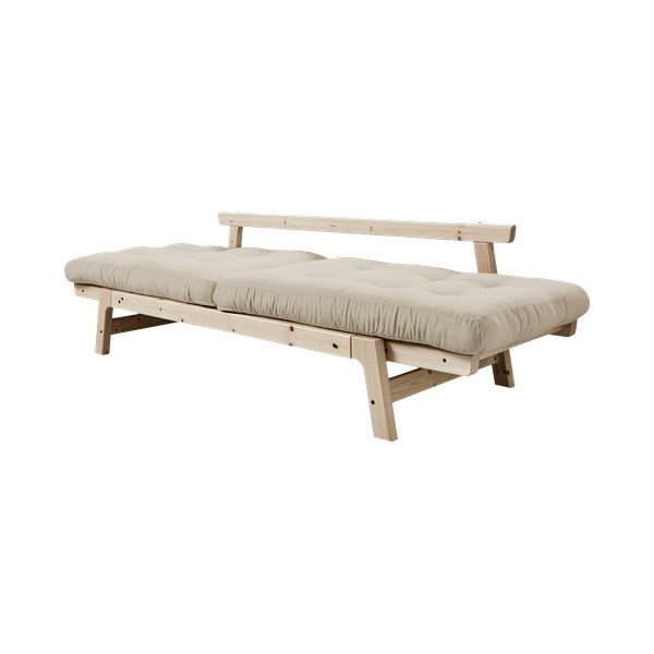 Išlankstoma sofa Karup Design Step Natural Clear/Beige-image-4