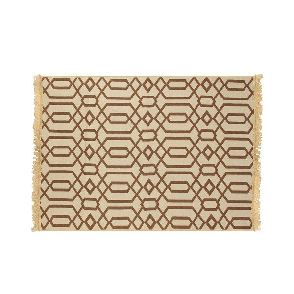 Smėlio spalvos kilimas Ya Rugs Kenar, 60 x 90 cm-image-1