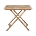Sodo šoninis staliukas iš bambuko 90x90 cm Sole – Bloomingville