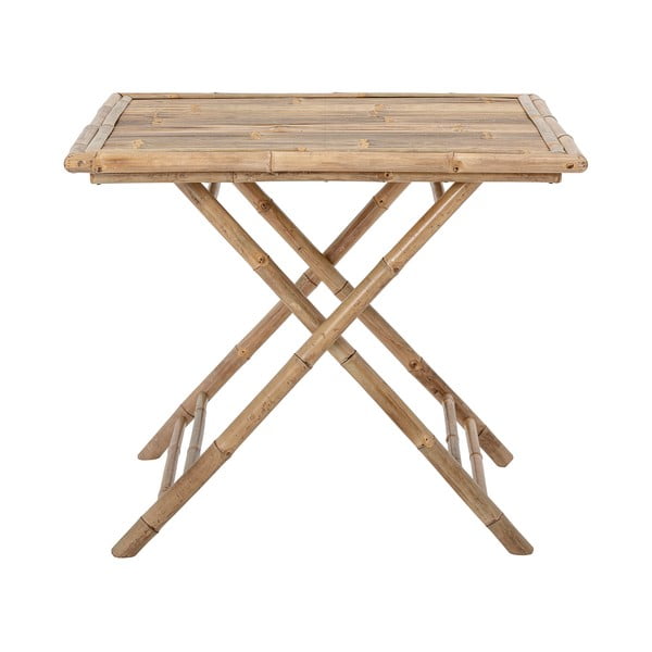 Sodo šoninis staliukas iš bambuko 90x90 cm Sole – Bloomingville