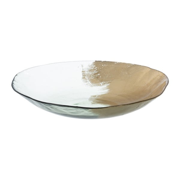 Iš stiklo dekoratyvinis padėklas ø 29 cm – Ixia