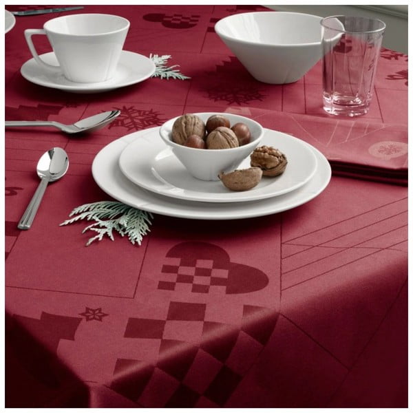 Iš damasko staltiesė su Kalėdų motyvu 150x320 cm Natale – Rosendahl-image-2