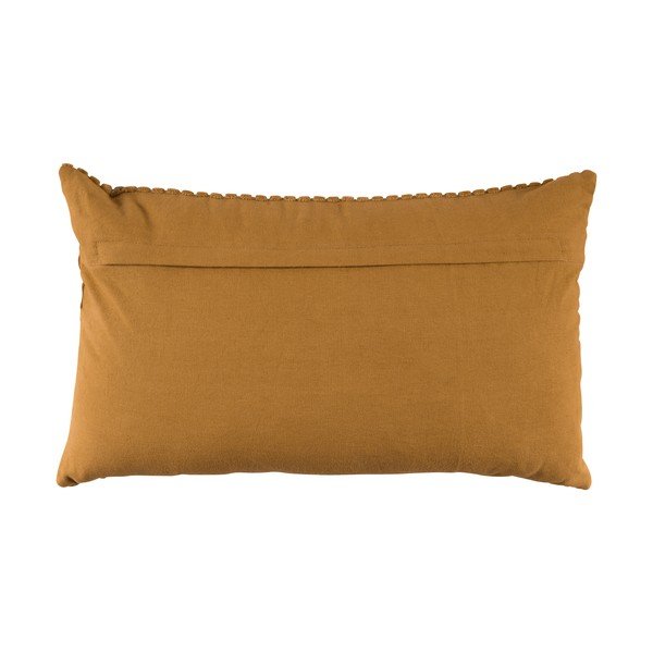 Ruda medvilninė pagalvė BePureHome, 30 x 50 cm-image-1