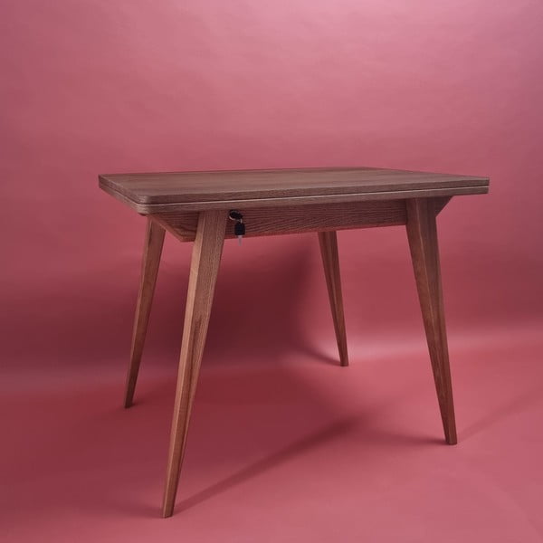 Prailginamas valgomojo stalas su uosio dekoro stalviršiu 65x90 cm Envelope – Ragaba-image-3